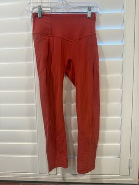 lululemon athletica High-Rise Burnt Orange Leggings